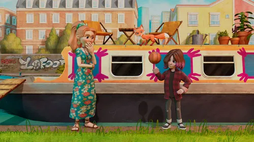 Character still from Frankie Volts, original animated children's series by Hocus Pocus Studio Character still from Frankie Volts, original animated children's series by Hocus Pocus Studio