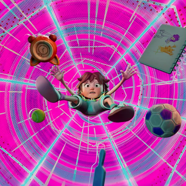 Character still from Frankie Volts, original animated children's series by Hocus Pocus Studio Character still from Frankie Volts, original animated children's series by Hocus Pocus Studio